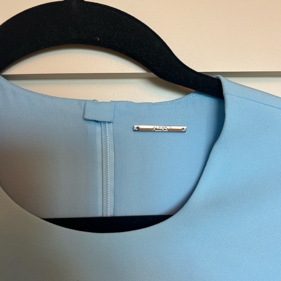 Alexis Light Blue Mini Dress - Picture 3 of 5